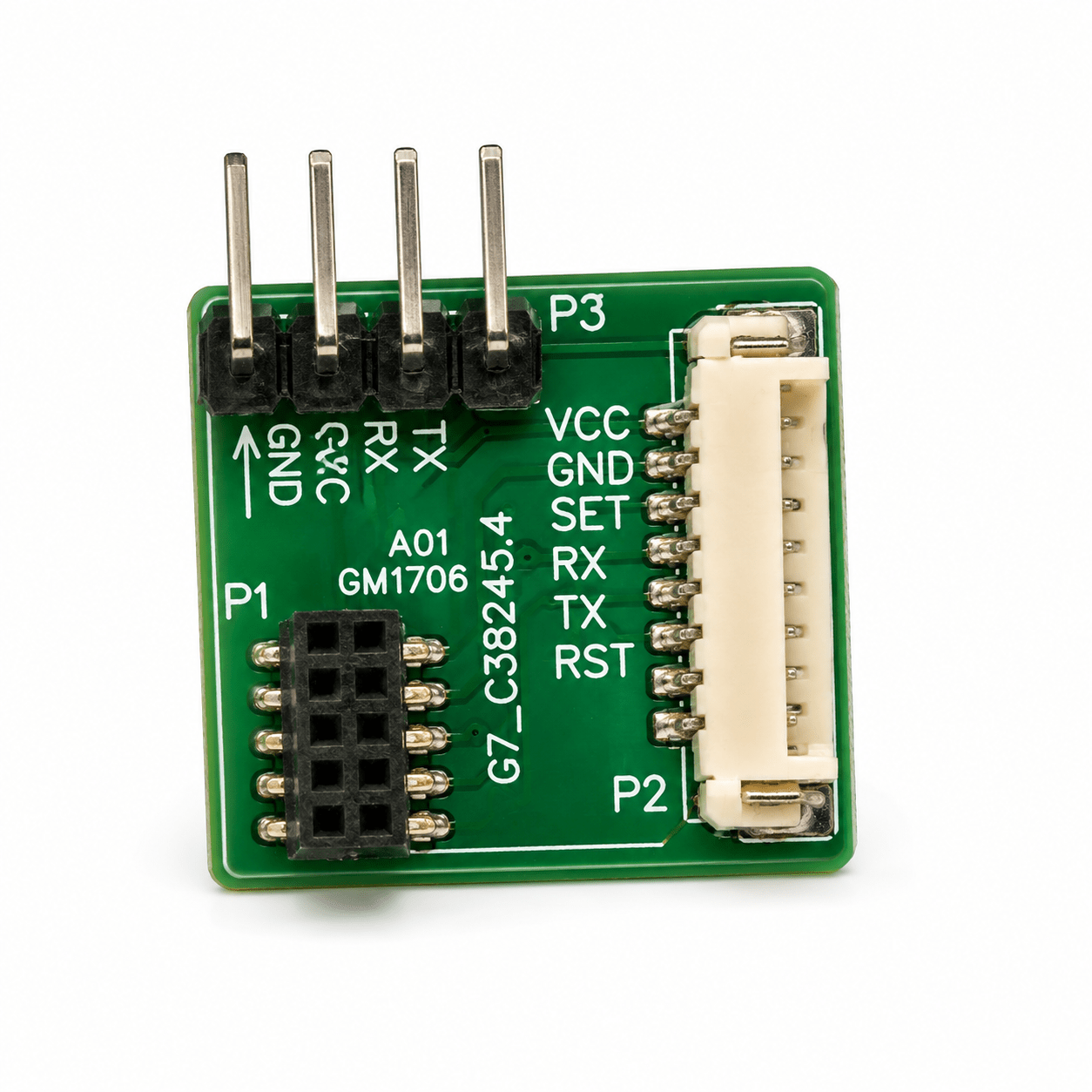 PCB Mount to Cable Adapter for PMS7003 | Dust Sensor Interface Board - Image 2